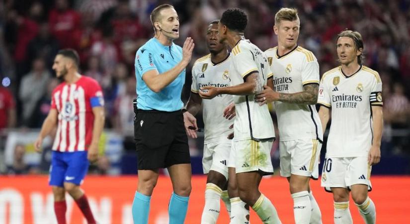 Durván kritizálták a bírót és korrupcióról beszéltek a Real Madridnál a sima vereség után