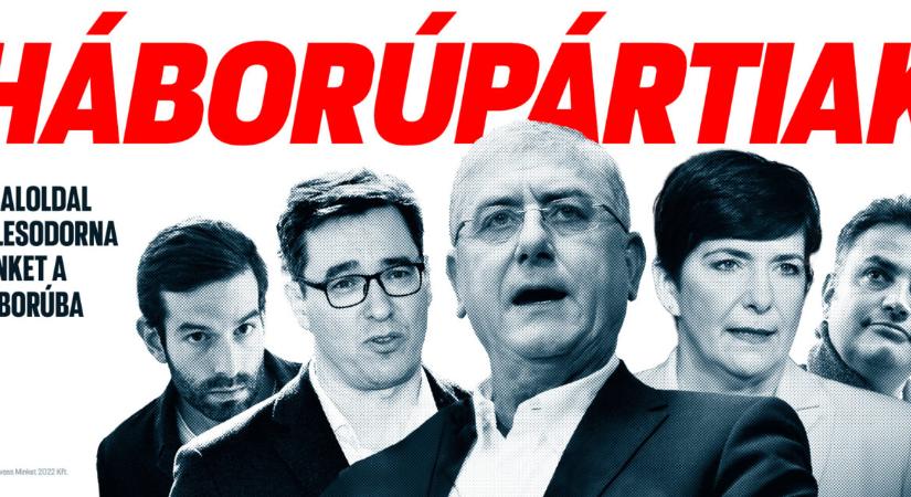 Nyomozás indulhat a CÖF „Háborúpártiak” kampánya miatt