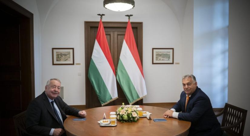 Francia energetikai cég vezetőjével tárgyalt Orbán