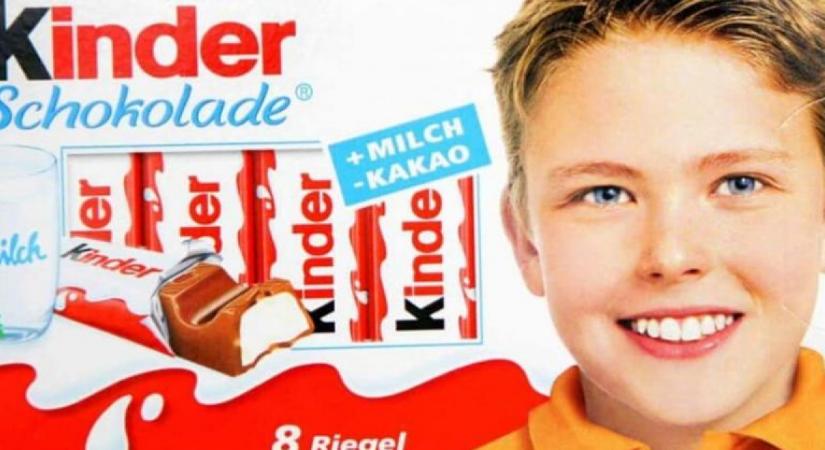 15 éven át volt a Kinder csoki arca ez a fiú - így néz ki 29 évesen - Fotók