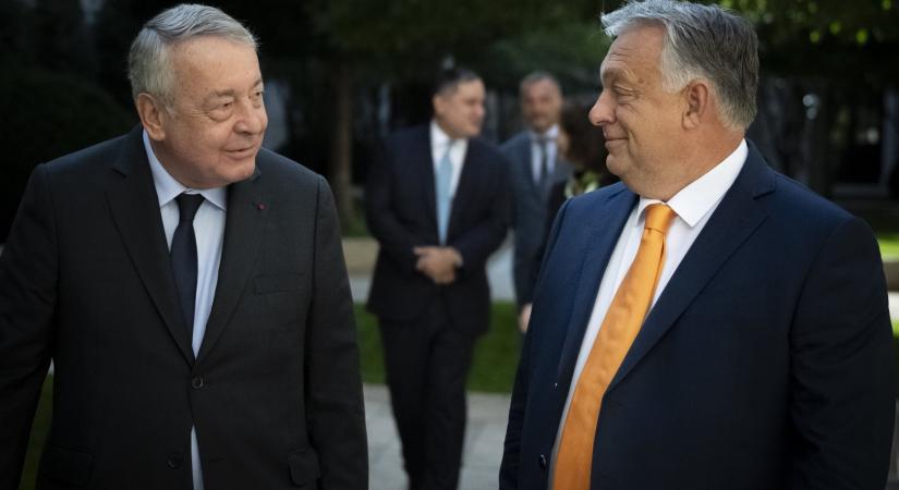 Orbán Viktor a Veolia további magyarországi erőműberuházásairól is tárgyalt a francia cégcsoport vezetőjével