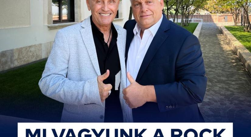 Orbán Viktor: Mi vagyunk a rock - fotó