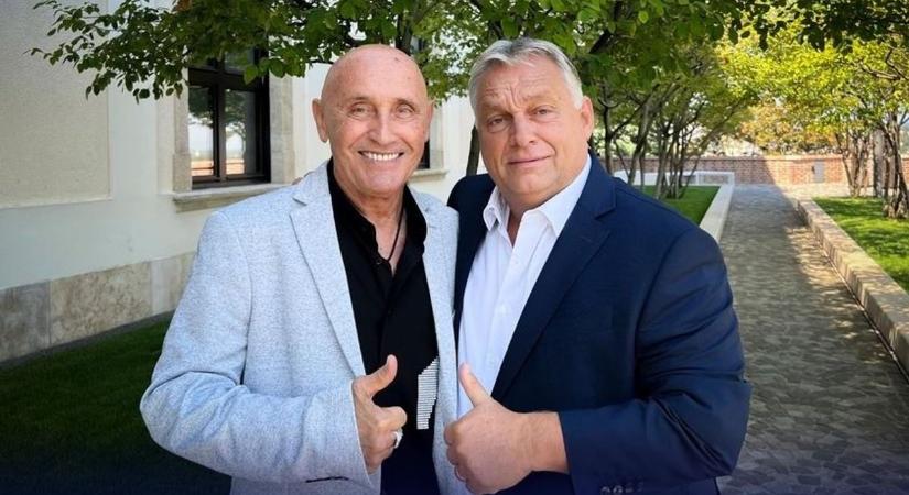 Orbán Viktor az Edda frontemberével találkozott