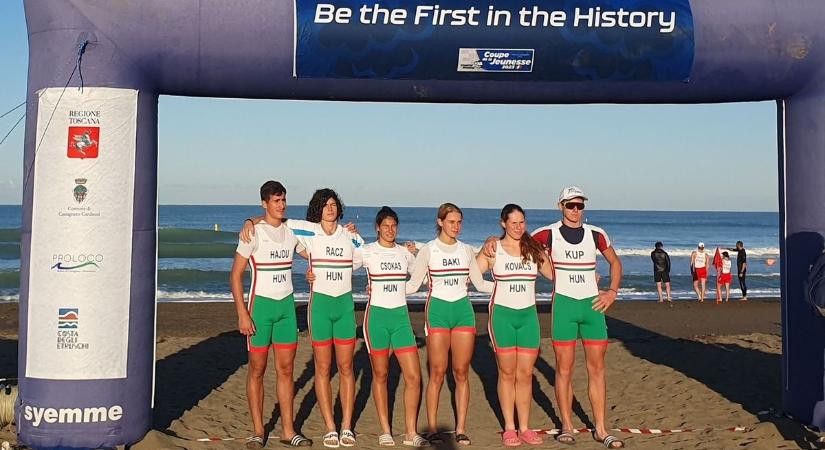 Szolnoki negyedik hely a beach sprint versenyről