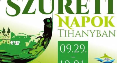 Szüreti Napok Tihanyban, 2023. szeptember 29. - október 1.