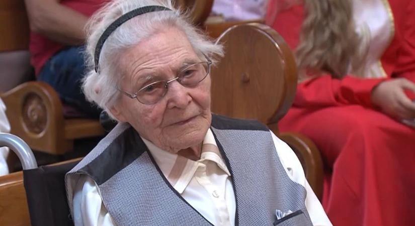 Erős hite és a munka segítette hosszú élete alatt a 106 éves hévízi asszonyt