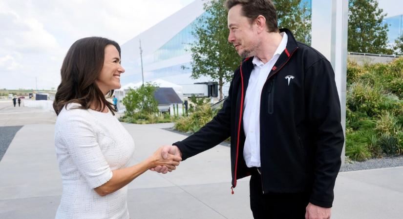 Elon Muskkal találkozott Novák Katalin Texasban