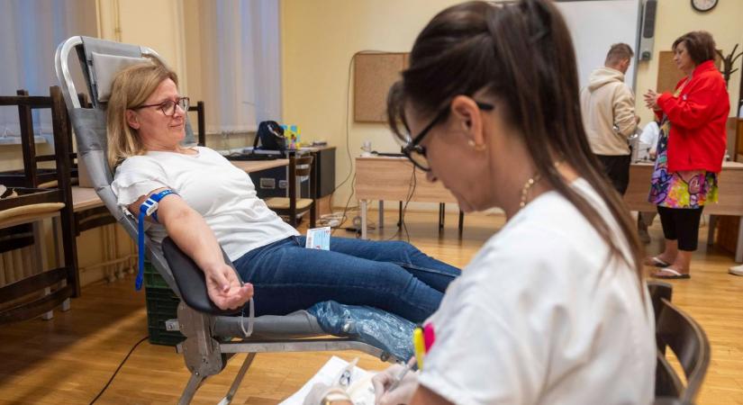 Diákok és tanárok adták vérüket a salgótarjáni középiskolában