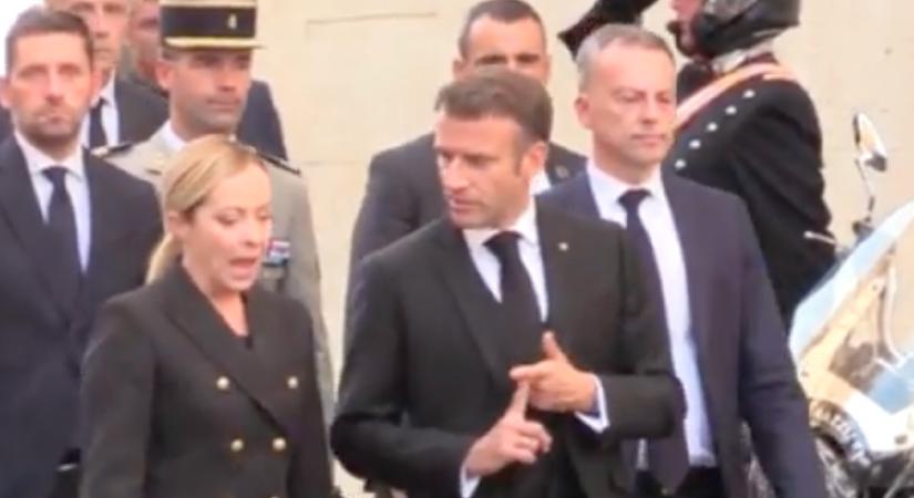 Giorgia Meloni és Emmanuel Macron a migrációról egyeztetett