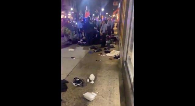 Videó: fosztogató tinédzserhorda rohanta le Philadelphia belvárosát