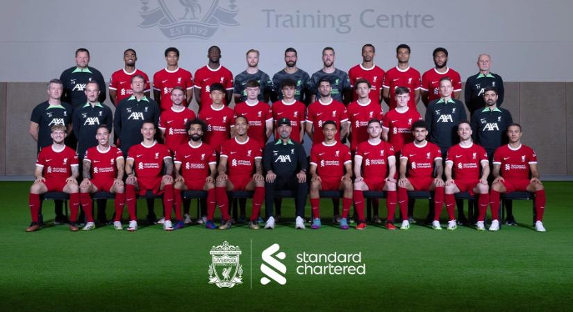 Kosárlabdázóként is klasszisok a Liverpool focistái: sztárfotók készültek Szoboszlaiékról, nézzen be a kulisszák mögé - videó