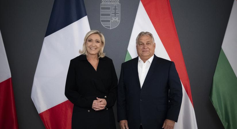 Orbán Viktor Marine Le Pennel tárgyalt