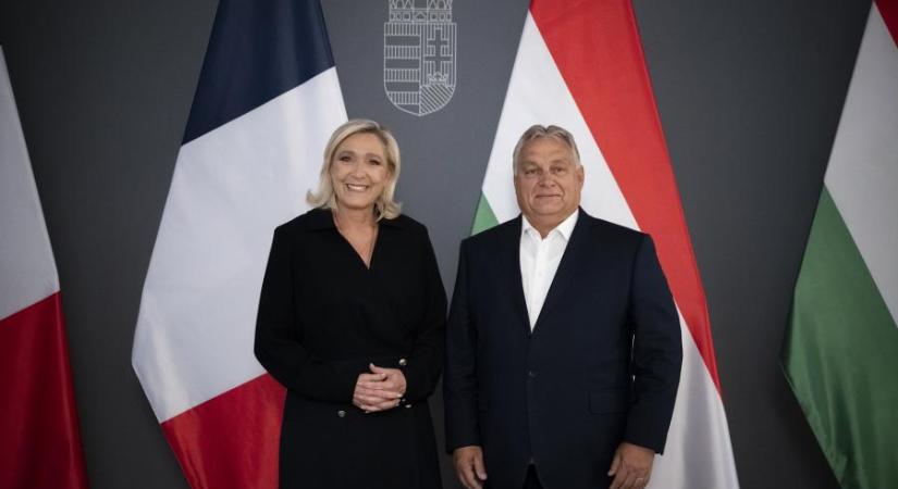 Orbán és Le Pen megbeszélték, milyen választ adjanak Brüsszel birodalmi törekvéseire