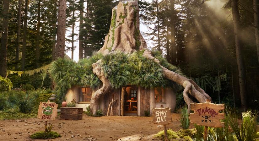 Az Airbnb-n foglalható Shrek mocsári otthona - 0 forintot kérnek érte - Fotók