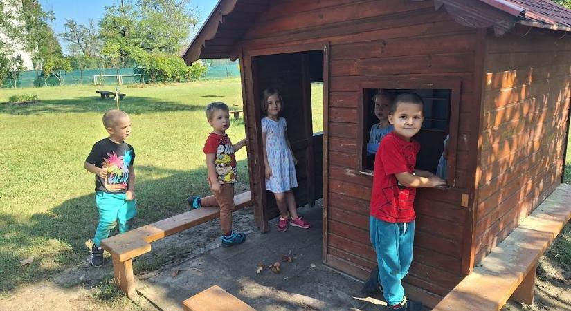 Az összefogás ereje: megújulhat a tatai Juniorka Óvoda udvara