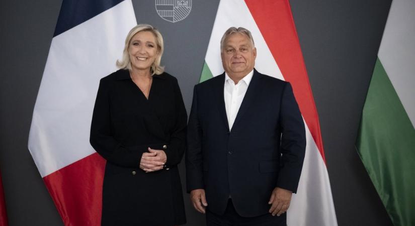 A Karmelita kolostorban fogadta Orbán Le Pent, Brüsszel „birodalmi törekvéseiről” is egyeztettek