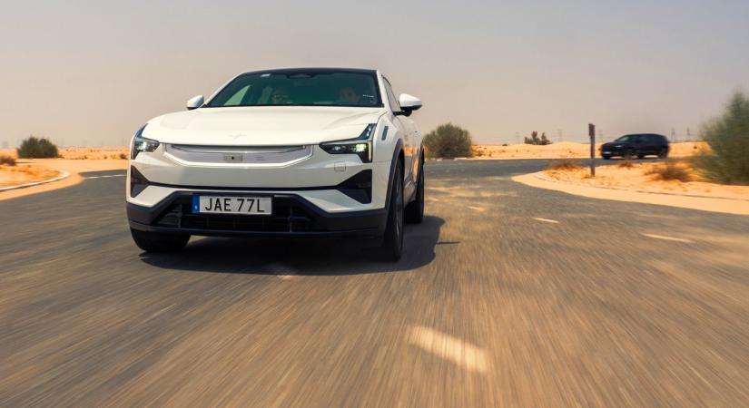 Túlvan a sivatagi teszteken a Polestar 3