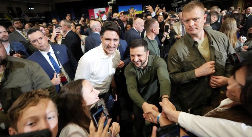 Justin Trudeau bocsánatot kért az egykor a nácik oldalán harcoló ukrán veterán méltatásáért