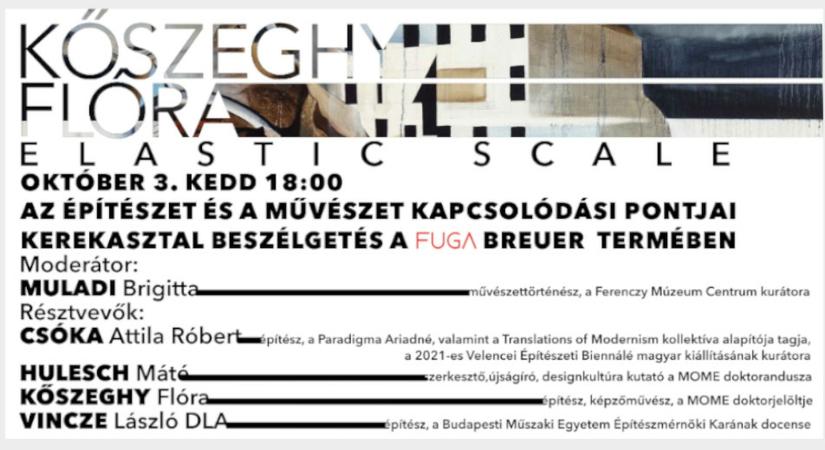 Az építészet és a művészet kapcsolódási pontjai – Kerekasztal-beszélgetés a Fugában