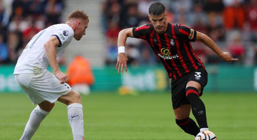 Szoboszlainak adott mezéről és a szerb szurkolók támadásairól is beszélt az Origónak Bournemouth-ban Kerkez Milos - videó