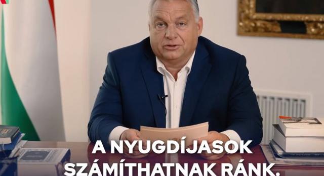 Orbán Viktor: Novemberben jön a félhavi nyugdíj-kiegészítés