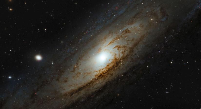 Igazi égi kincsesláda: lenyűgöző fotót készített az Androméda-galaxisról a hajdú-bihari asztrofotós