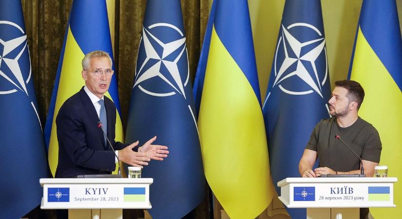 Diplomáciai nagyüzem Kijevben - váratlanul Ukrajnába érkezett a NATO főtitkára is