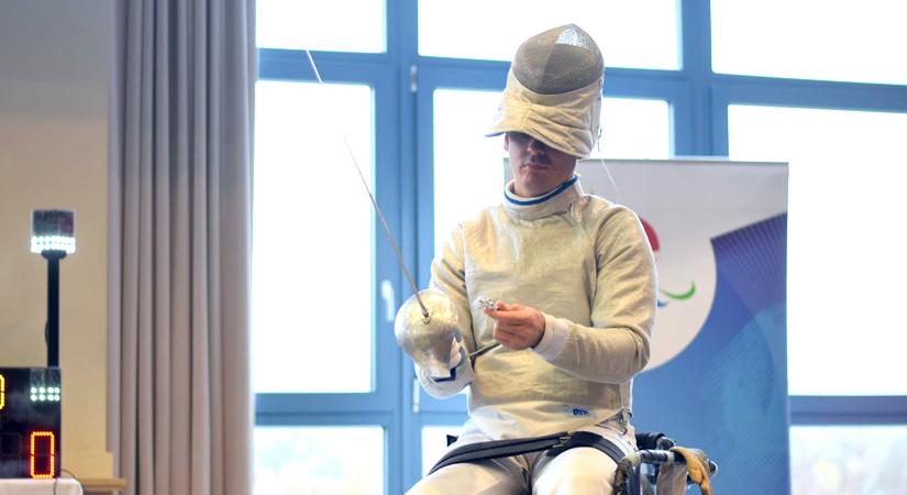 Világbajnokságon szerepel hamarosan a debreceni kerekesszékes vívó