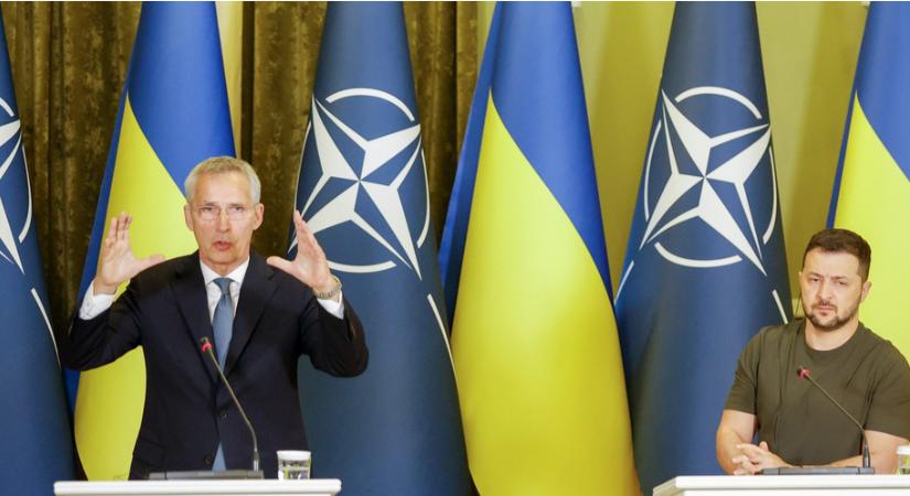 Stoltenberg NATO-főtitkár csütörtökön ukrajnai látogatásra Kijevbe érkezett