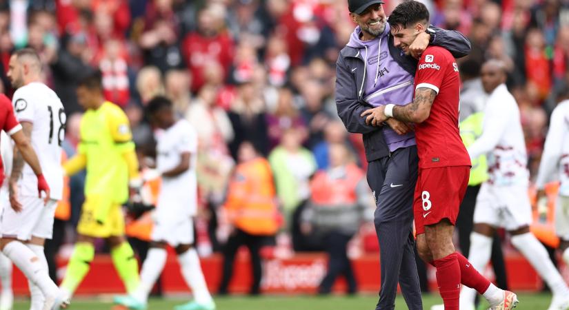 3,5 millió megtekintésnél jár Szoboszlai hálószaggató gólja a Liverpool Instagramján