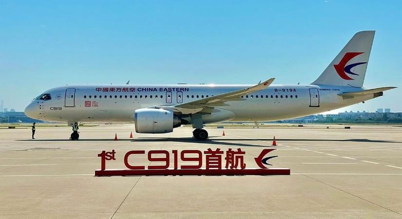 Száz Comac C919-est rendelt a China Eastern Airlines