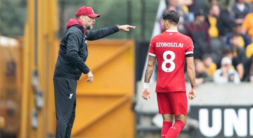 Ezt mondta Jürgen Klopp Szoboszlai Dominik óriási bombagóljáról