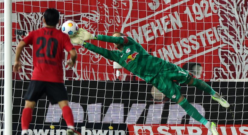 Gulácsi Péter büszke a visszatérésére, amit győzelemmel ünnepelhetett