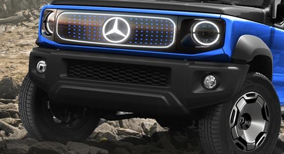 Összement a mosásban: így festhet a vadonatúj mini Mercedes g-osztály