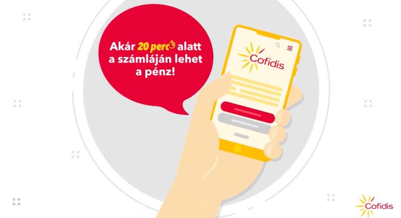 Online hitel új ügyfeleknek 20 perc alatt! Forradalmasítja az online hitelezést a Cofidis