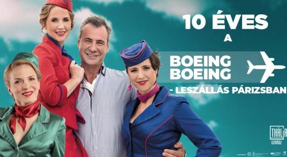 Thália Színház: Tíz éves a Boeing, Boeing!