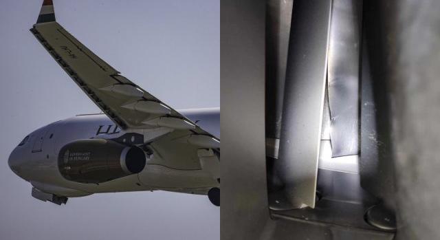 Hadházy Ákos képeket mutatott az állami Airbus állítólagos megsérült hajtóművéről, feljelentést fontolgat