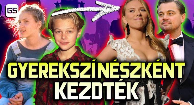 Ezek a nagy sztárok gyerekszínészként kezdték, emlékszel még az első szerepükre?