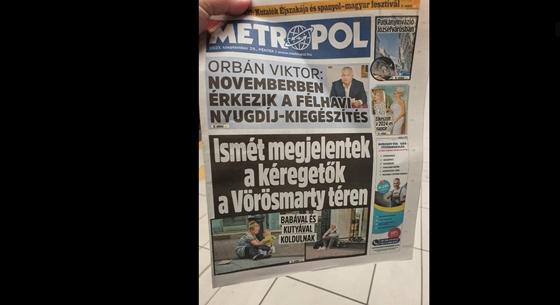 Karácsony helyett ezúttal a Belváros fideszes polgármesterébe sikerült beleszállnia a Metropolnak