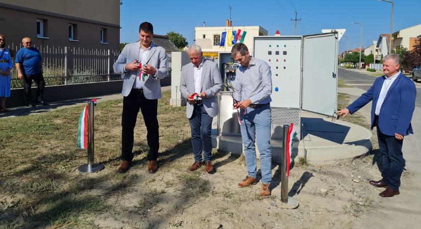 Csapadékvíz-elvezető rendszert építettek Soltvadkerten