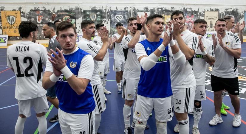 Kevésen múlott a DEAC futsalosainak pontszerzése