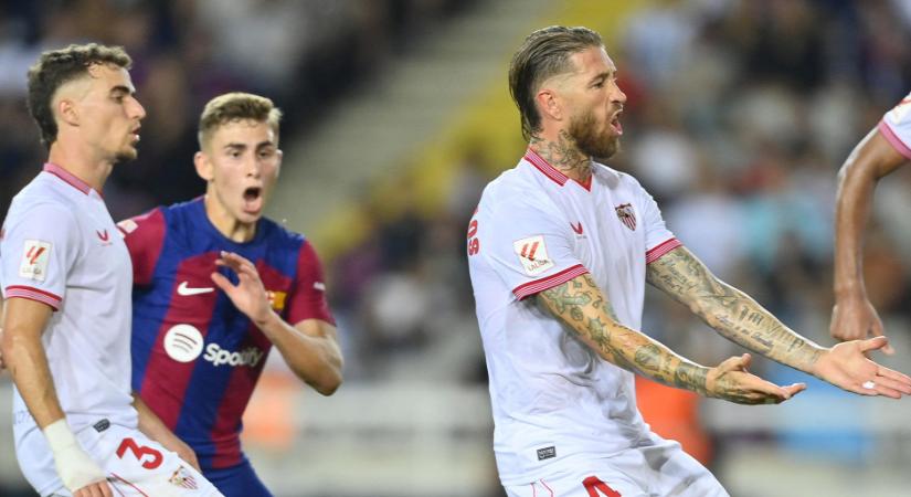 Sergio Ramos bosszút állt a Real Madridon: megnyert egy meccset a Barcelonának
