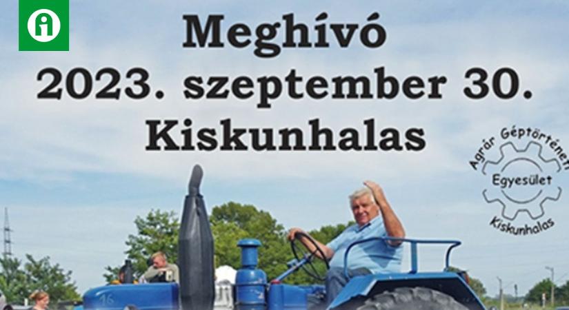 XV. Kiskunhalasi veterán traktorok és motorok találkozója