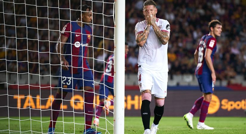Sergio Ramos góljával nyert rangadót a Barcelona