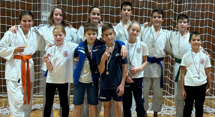 Az ősz első regionális judoversenyén a fiataloké volt a főszerep Pécsett