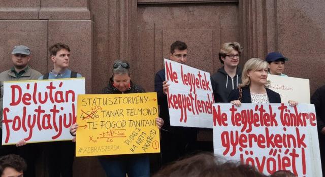 Jövő héten kiderül, hány tanár mondott fel a státusztörvény miatt