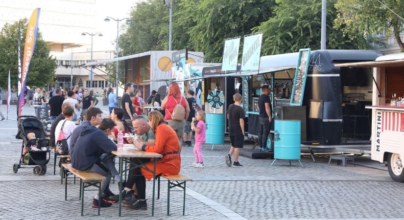 Szombathelyen állomásozik a Street Food Konvoj
