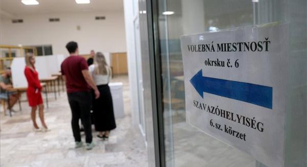 Szlovákiai választások: legalább tíz százalékkal magasabb a részvételi arány, mint legutóbb