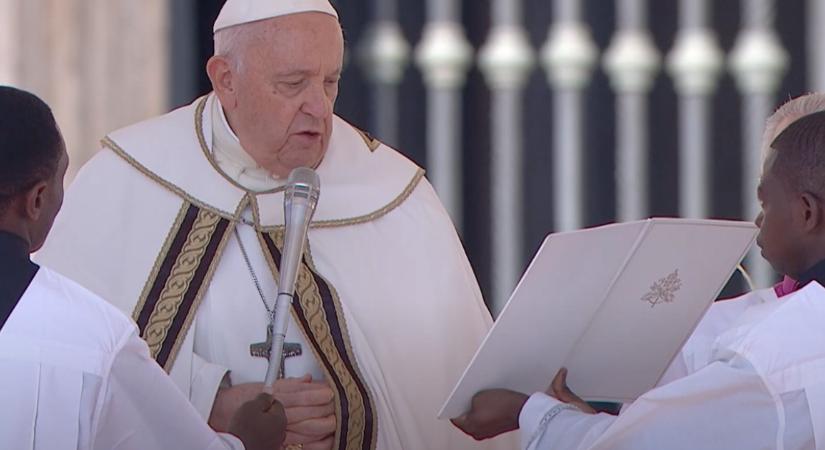 Ferenc pápa 21 új bíborost kreált szombaton