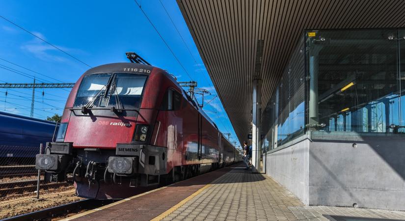 Valamennyi Railjet továbbra is a teljes útvonalán közlekedik Magyarország felé